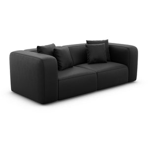 REAL LEATHER Black