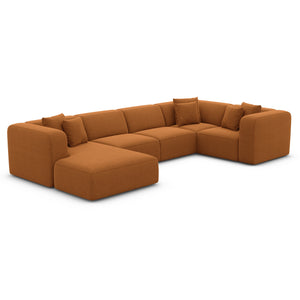 STRUCTURED FABRIC Terracotta