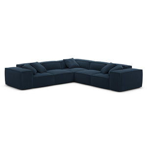 CORD VELVET Dark Blue