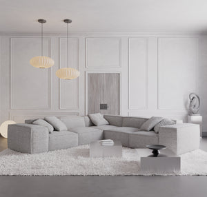 STRUCTURED FABRIC Light Grey