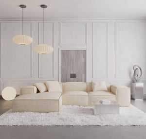 STRUCTURED FABRIC Cream