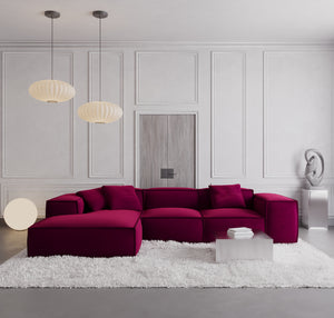 VELVET Bordo Red