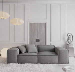 STRUCTURED FABRIC Dark Grey