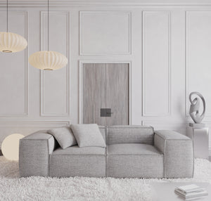 STRUCTURED FABRIC Light Grey