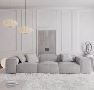 STRUCTURED FABRIC Light Grey