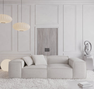 STRUCTURED FABRIC White