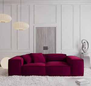 VELVET Bordo Red