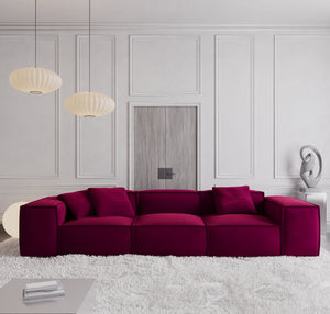 VELVET Bordo Red