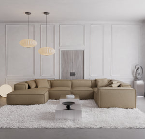 REAL LEATHER Dark Beige