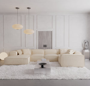 STRUCTURED FABRIC Cream