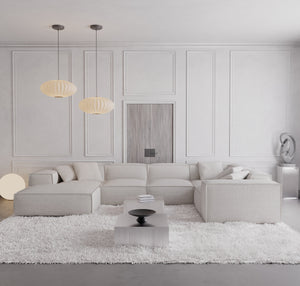 STRUCTURED FABRIC White