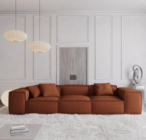STRUCTURED FABRIC Terracotta