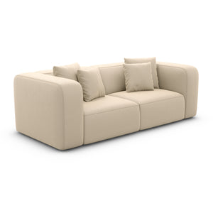 REAL LEATHER Beige