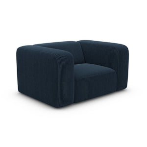 CORD VELVET Dark Blue