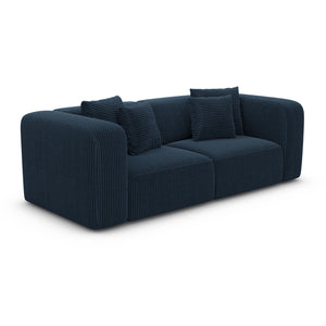 CORD VELVET Dark Blue