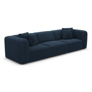 CORD VELVET Dark Blue