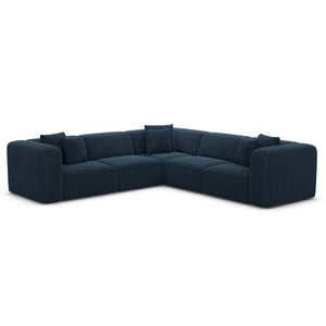 CORD VELVET Dark Blue