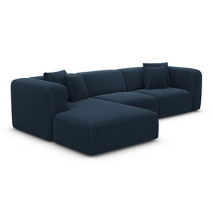 CORD VELVET Dark Blue