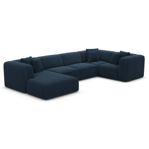 CORD VELVET Dark Blue