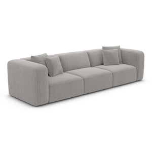 CORD VELVET Light Grey