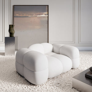 REAL LEATHER White
