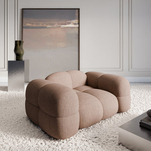 STRUCTURED FABRIC Brown