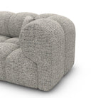 Sofa Claude 1 Seater - BOUCLE COCO Off Grey - Closeup