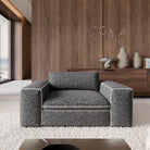 Sofa Domo 1 Seater - BOUCLE Graphite - Room View