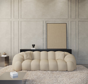 REAL LEATHER Beige