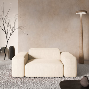 STRUCTURED FABRIC Cream