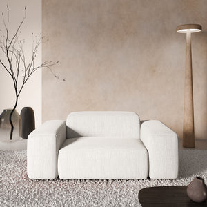 STRUCTURED FABRIC White