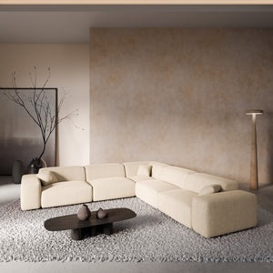STRUCTURED FABRIC Cream