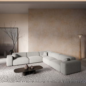 STRUCTURED FABRIC Light Grey