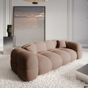 STRUCTURED FABRIC Brown