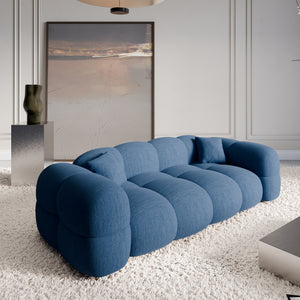 STRUCTURED FABRIC Dark Blue