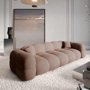STRUCTURED FABRIC Brown