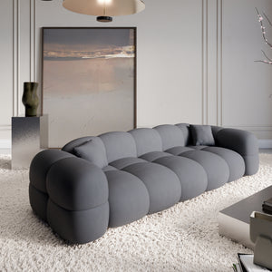 REAL LEATHER Dark Grey