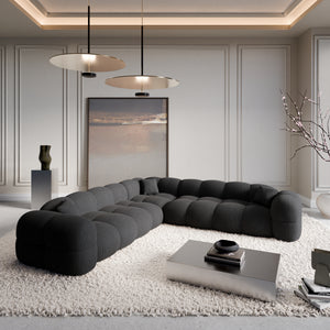 STRUCTURED FABRIC Black