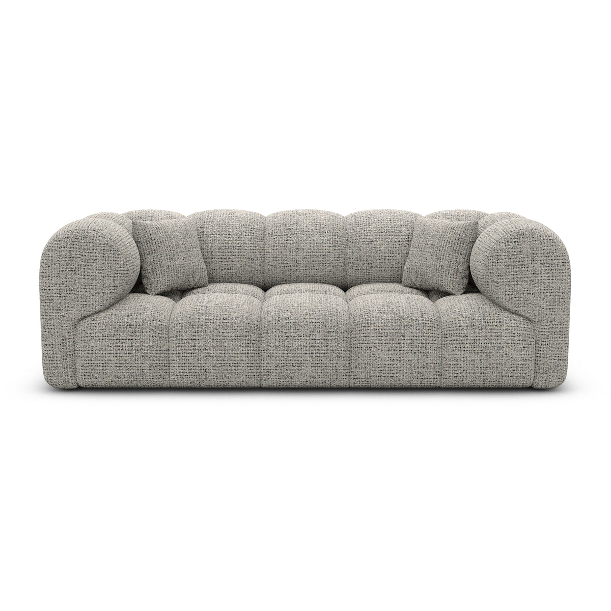 Sofa Claude 3 Seater - BOUCLE COCO Off Grey - View 2