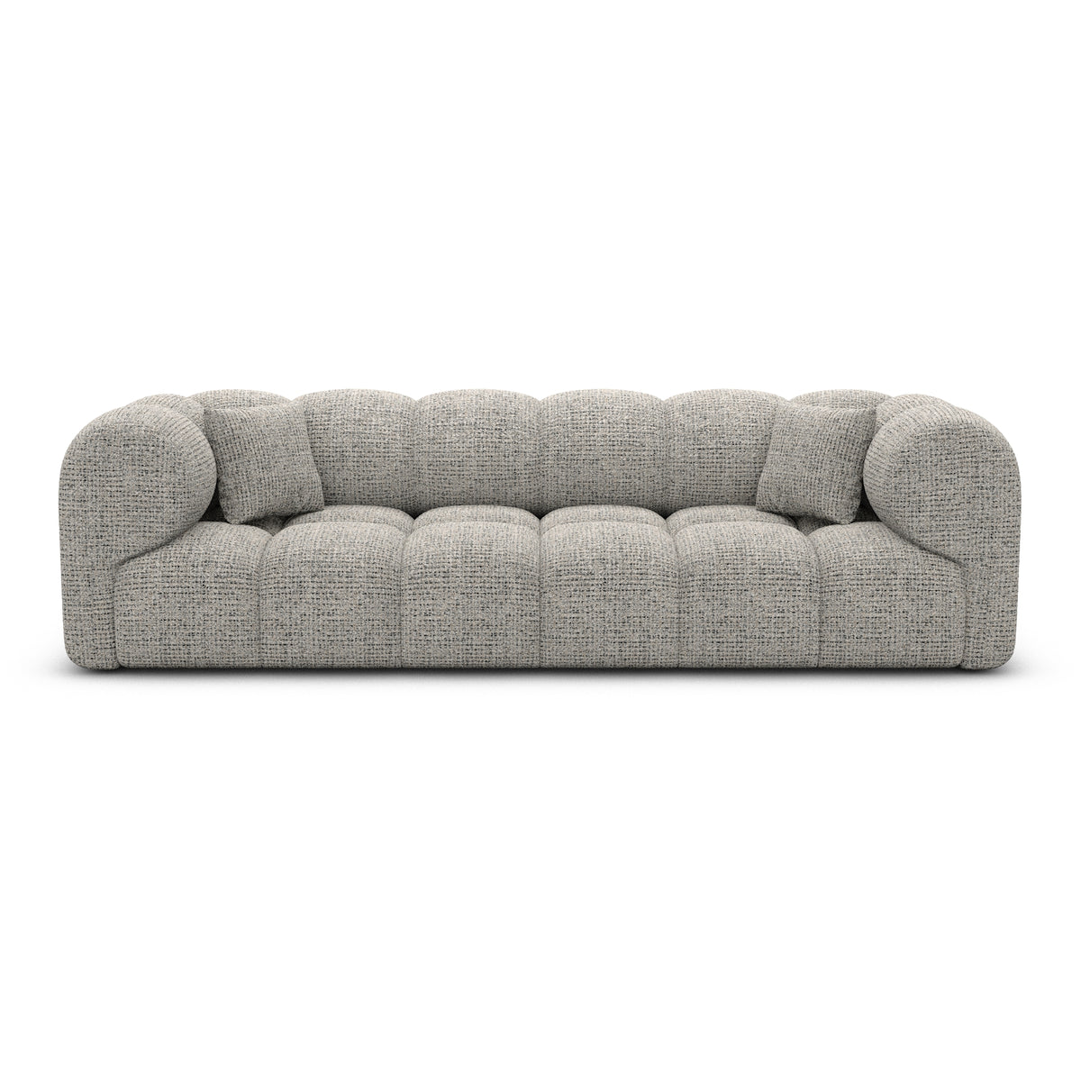 Sofa Claude 4 Seater - BOUCLE COCO Off Grey - View 2