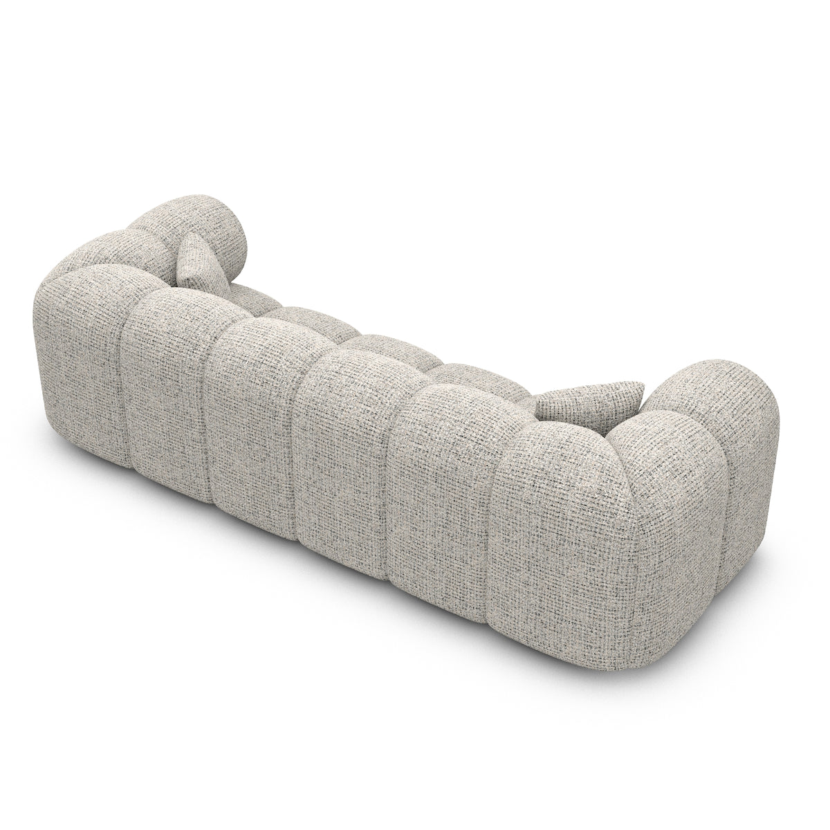 Sofa Claude 4 Seater - BOUCLE COCO Off Grey - View 3