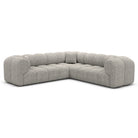 Sofa Claude Corner Form - BOUCLE COCO Off Grey - View 1