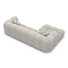 Sofa Claude L Form - BOUCLE COCO Off Grey / Left - View 3