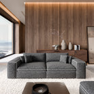 Sofa Domo 2 Seater - BOUCLE Graphite - Room View