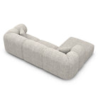 Sofa Elyse L Form - BOUCLE COCO Off Grey / Left - View 3