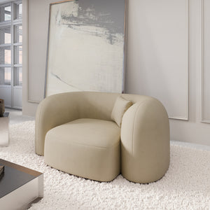 REAL LEATHER Beige