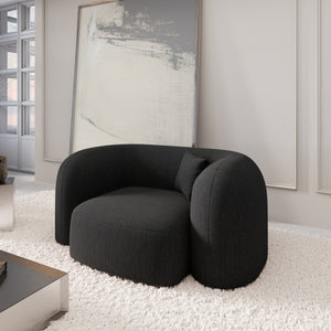 STRUCTURED FABRIC Black
