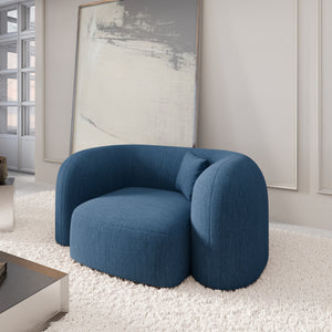 STRUCTURED FABRIC Dark Blue