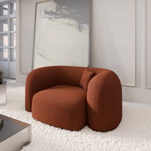 STRUCTURED FABRIC Terracotta