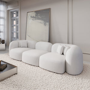 REAL LEATHER White
